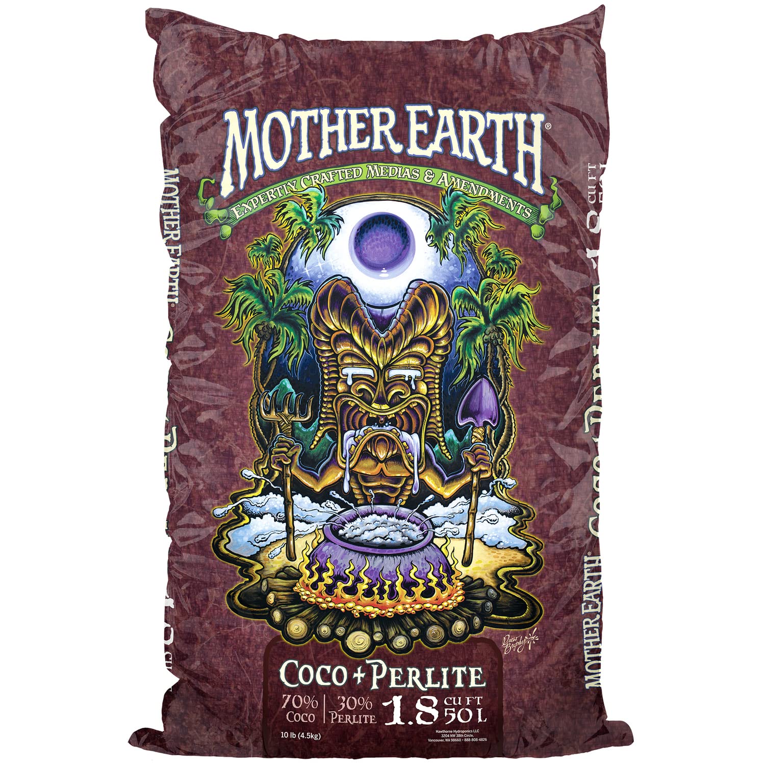 Amazon.com : Mother Earth Coco + Perlite Mix, Growing Media for